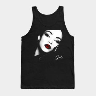 Retro Portrait Sade Tank Top